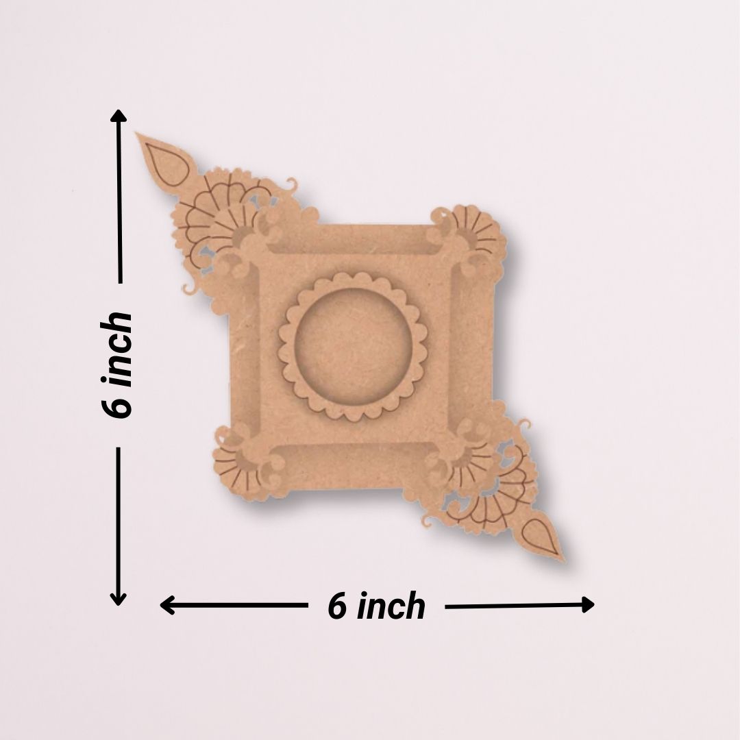 Crowned Diamond Light Candle Holder TH051