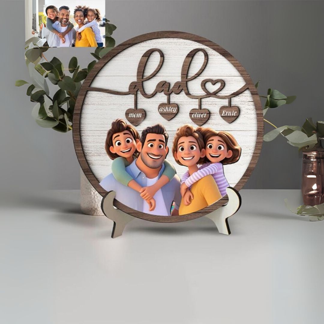 Personalized Photo Stand For Gift