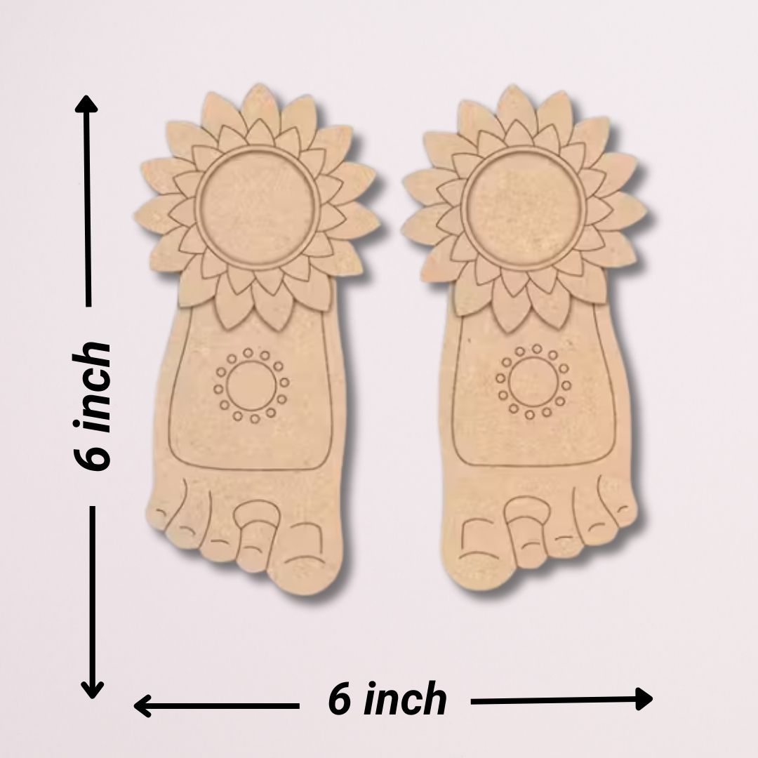 Laxami Charan Design MDF Tealight Candle Holder TH015