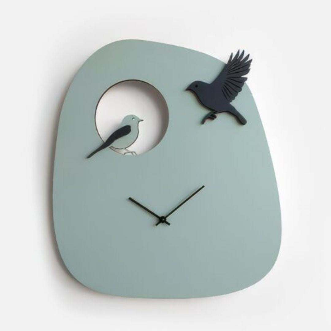 Modern Acrylic Bird Design Wall Clock