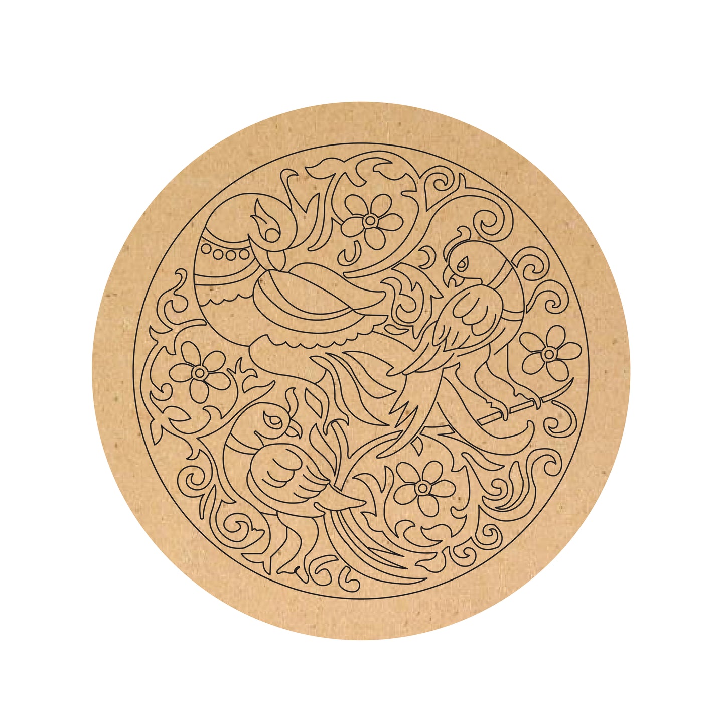 Pre Marked MDF Board For Art