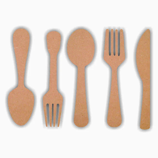 MDF Spoon Fork Knife Cutouts