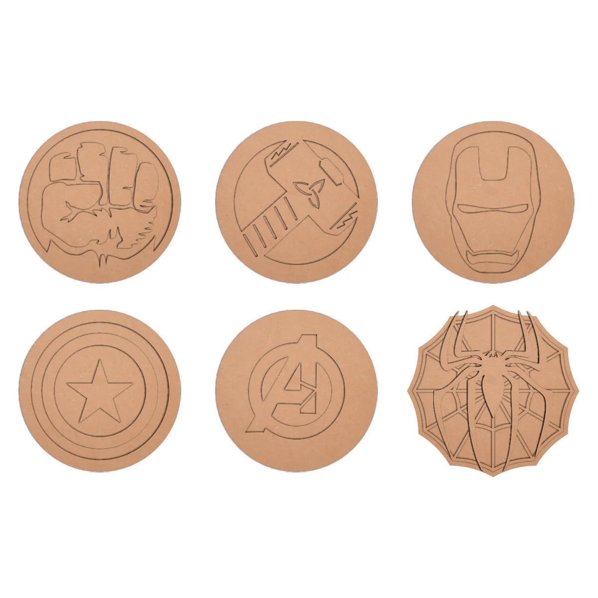 Avengers set of 6