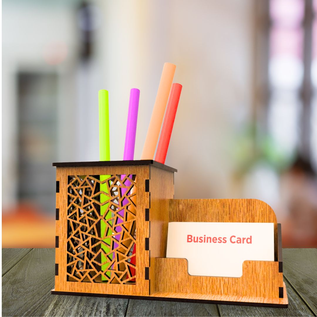 Premium Business Card and Pen Holder
