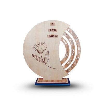 Premium Rotating Desktop Calendar