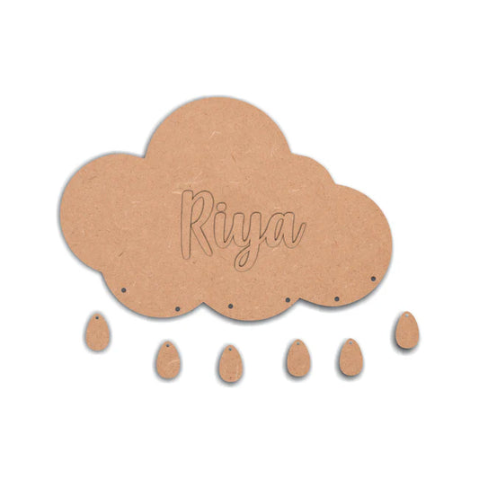 MDF Cloud Customized Hanging