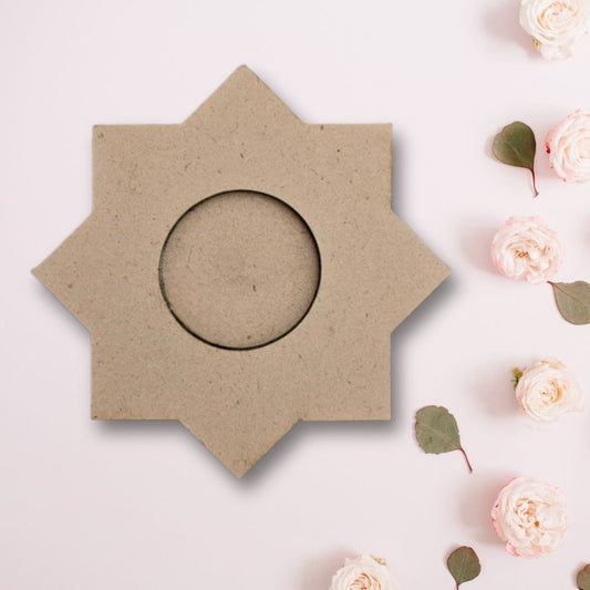 Geo Metric Shape MDF Tea Light Candle Holder TH036