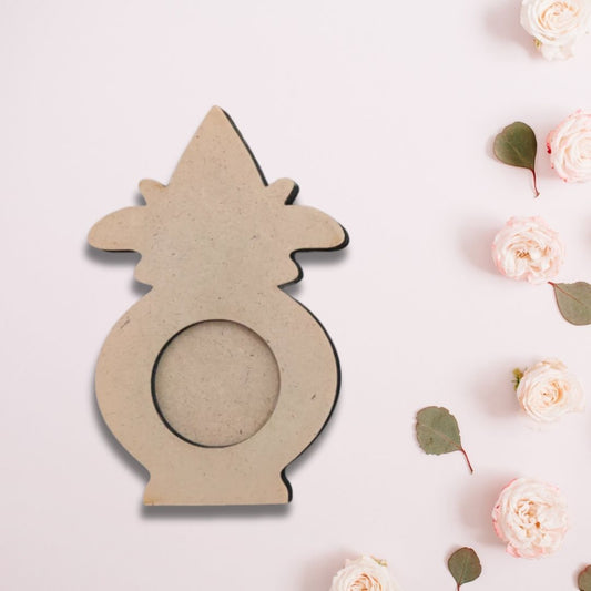 Kalash Shape MDF Tealight Candle Holder TH037