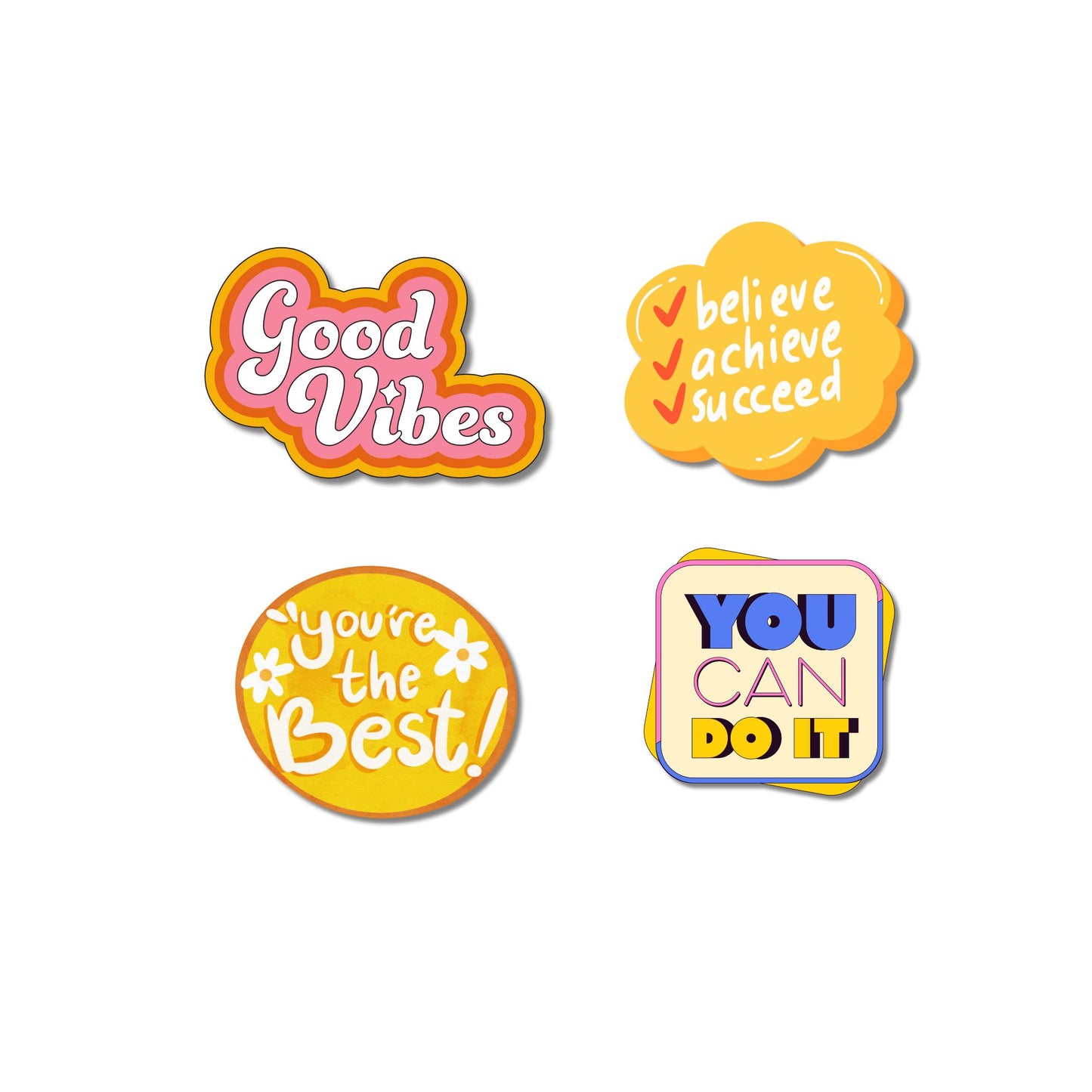 Fridge Magnet Motivational Theme for Home & Kitchen