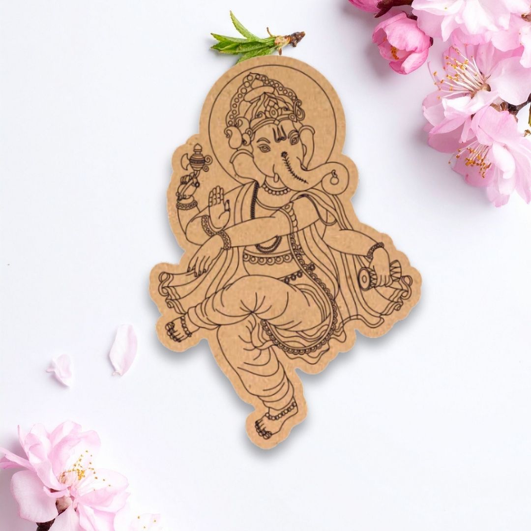 Ganesha Pre Marked MDF Design