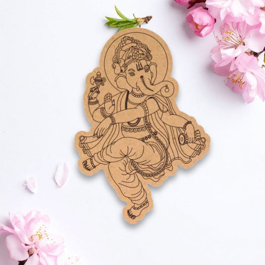 Ganesha Pre Marked MDF Design
