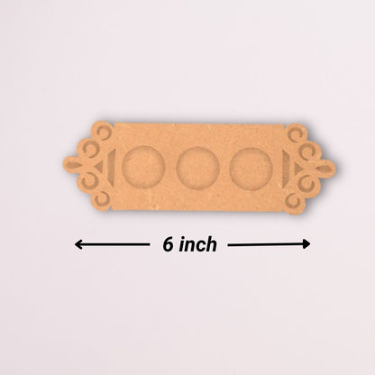 Unique Design MDF Tealight Candle Holder TH040