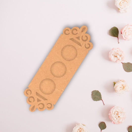 Unique Design MDF Tealight Candle Holder TH040