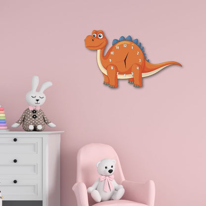 Cute Dinosaur-Shaped Wall Clock for Decoration