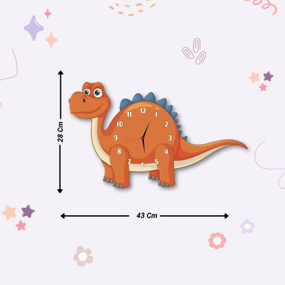 Cute Dinosaur-Shaped Wall Clock for Decoration