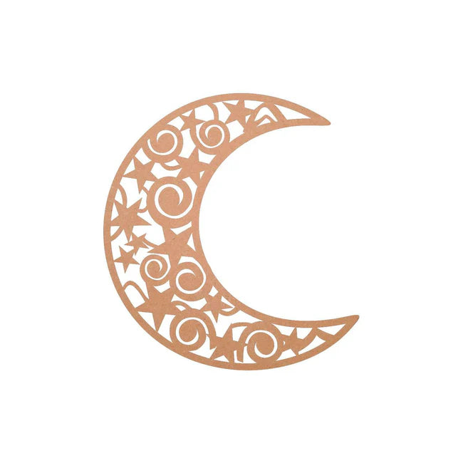 MDF Moon Mandala Wall Hanging