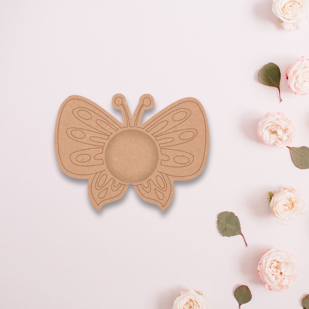 Butterfly T Light Candle Holder TH044