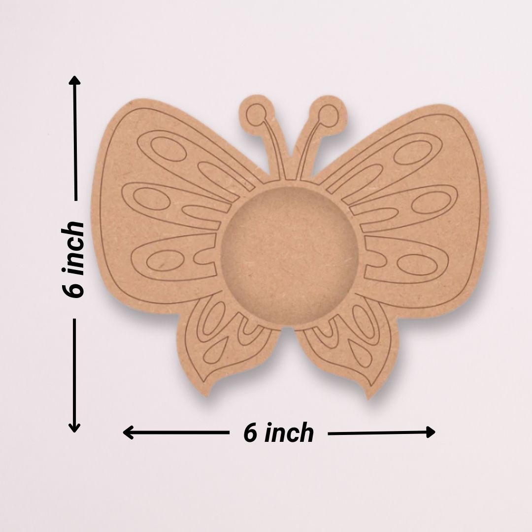 Butterfly T Light Candle Holder TH044