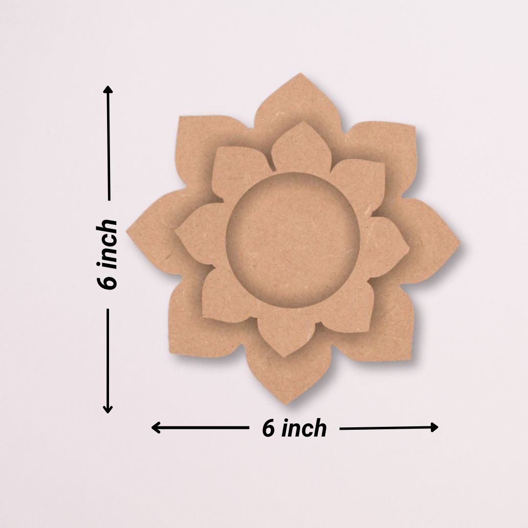 Floral Tea Light Holder TH046