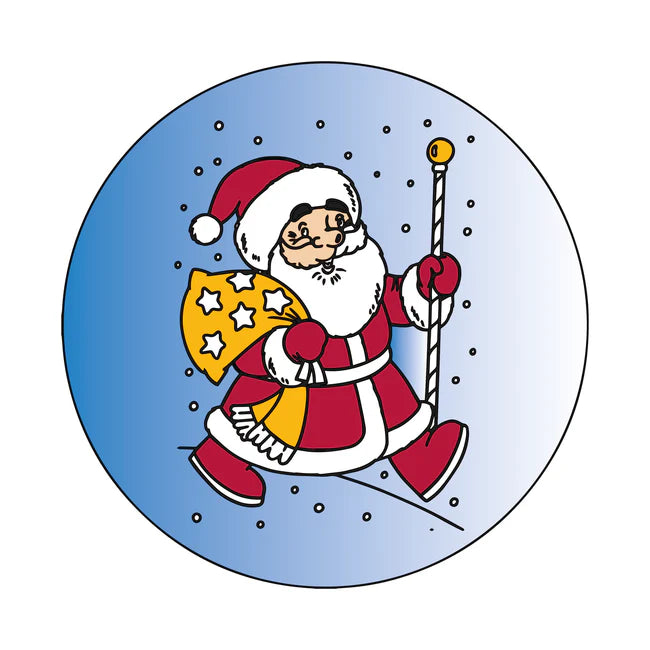 Pre Marked MDF Santa Clause Base