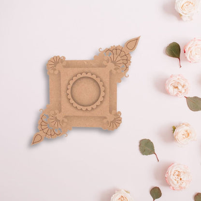 Crowned Diamond Light Candle Holder TH051