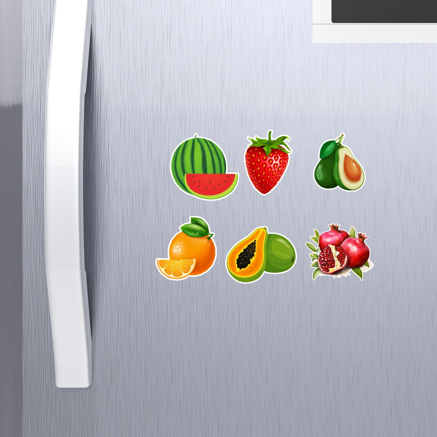 Fridge Magnet Fruits Theme for Home & Kitchen