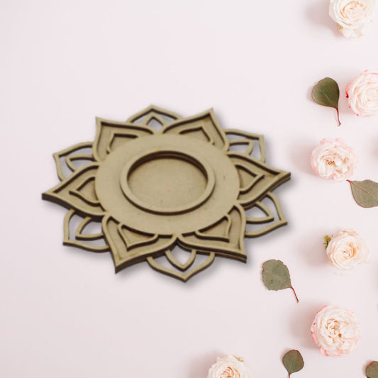 Designer 3 Layer MDF Tea Light Holder TH060