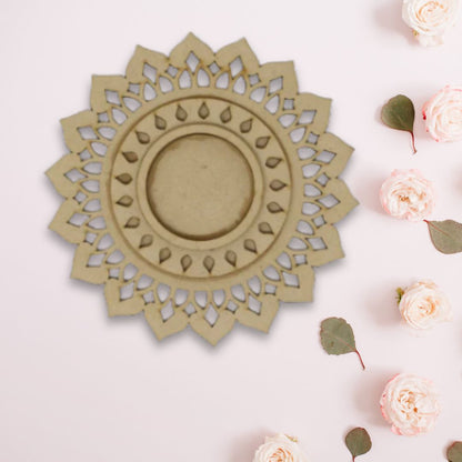 Designer 3 Layer MDF Tea Light Holder TH061