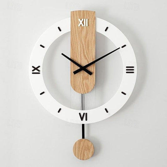 Acrylic Hanging Wall Clock |  Versatile Roman Numerals