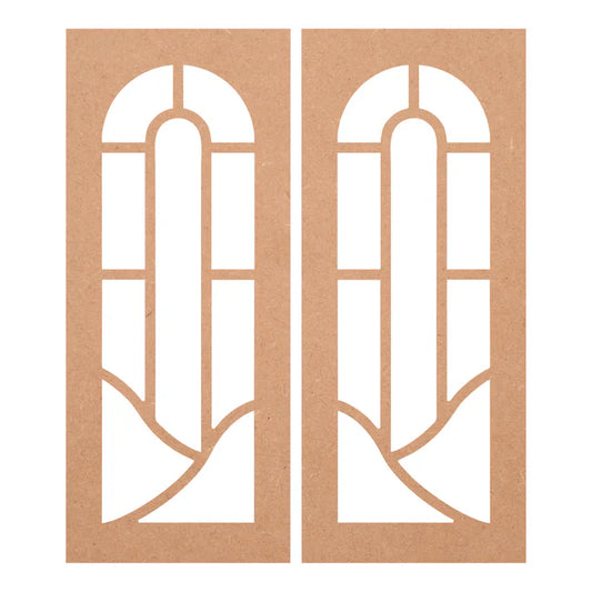 MDF Window or Door cutout 01 (set of 2)