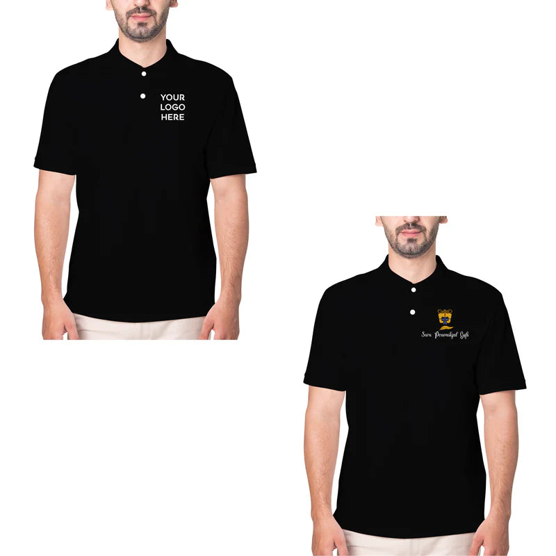 Personalized Polo Neck T Shirt