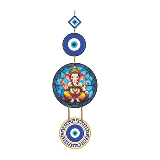 Lord Ganesha Evil Eye Wall Hanging