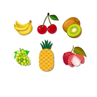 Fridge Magnet Fruits Theme for Home & Kitchen