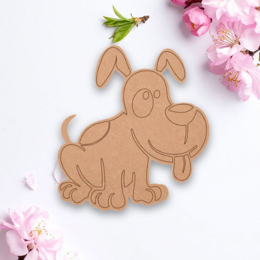 Dog Shape MDF Cutout