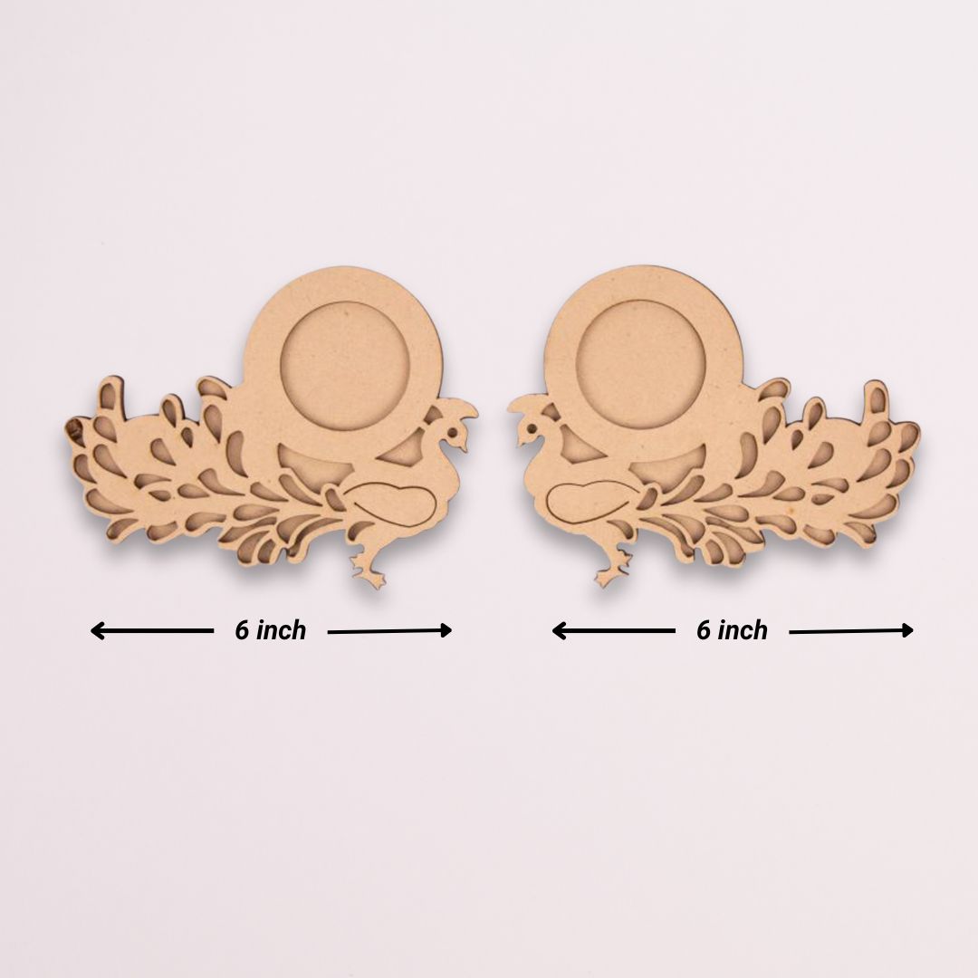 Peacock Tea Light Holder TH070