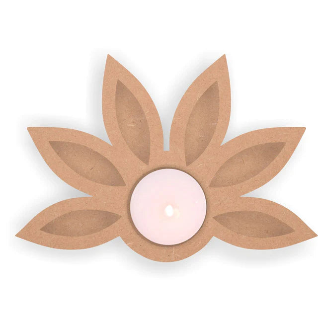 Flower Tea Light Holder