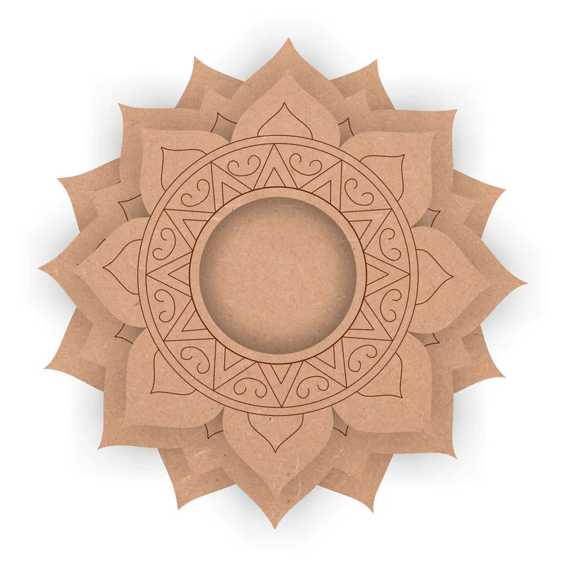 Mandala T Light Candle Holder TH041