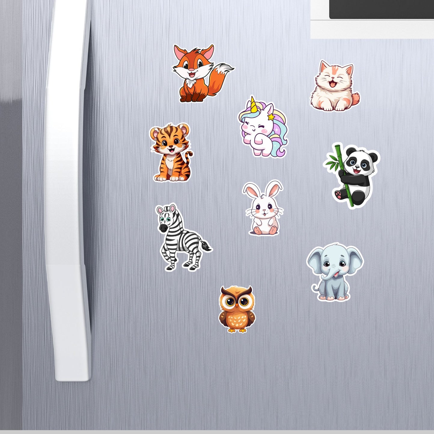 Fridge Magnet Cute Animals Theme for Home & Kitchen
