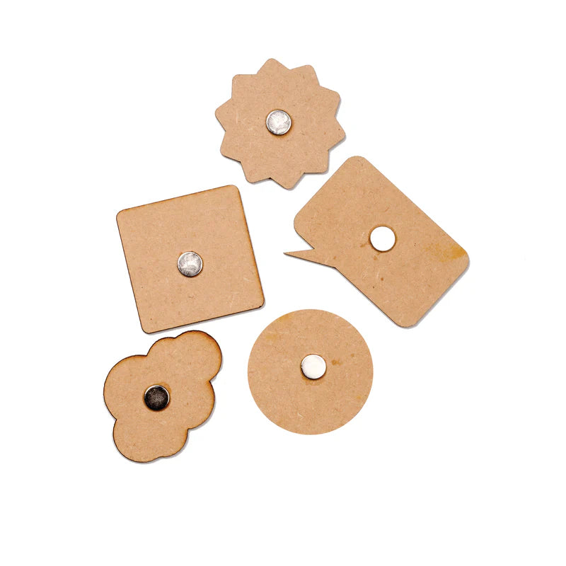 MDF Combo Fridge Magnet