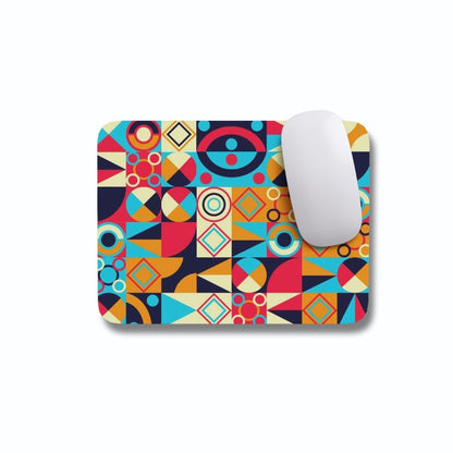 Premium Geometric Pattern Mouse Pad