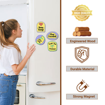 Fridge Magnet Motivational Theme for Home & Kitchen