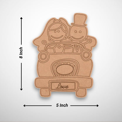 MDF Car Pre Marked Cutout