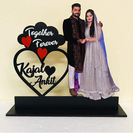 Customized Cutout with Your Names & Photos