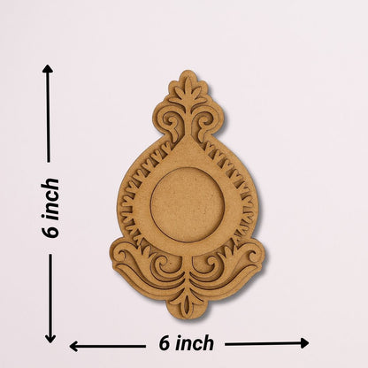 Unique Design MDF Tealight Candle Holder TH012