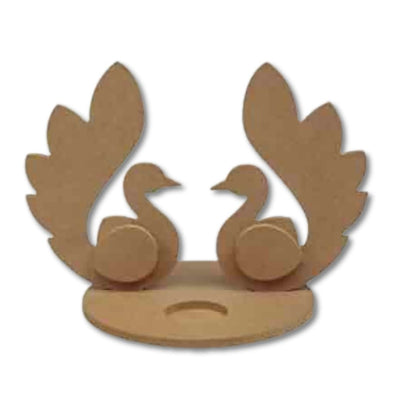 Peacock Shaped MDF Tealight Candle Holder TH013