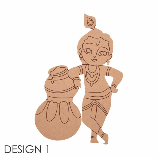 Baby Krishna Pre Marked Cutout