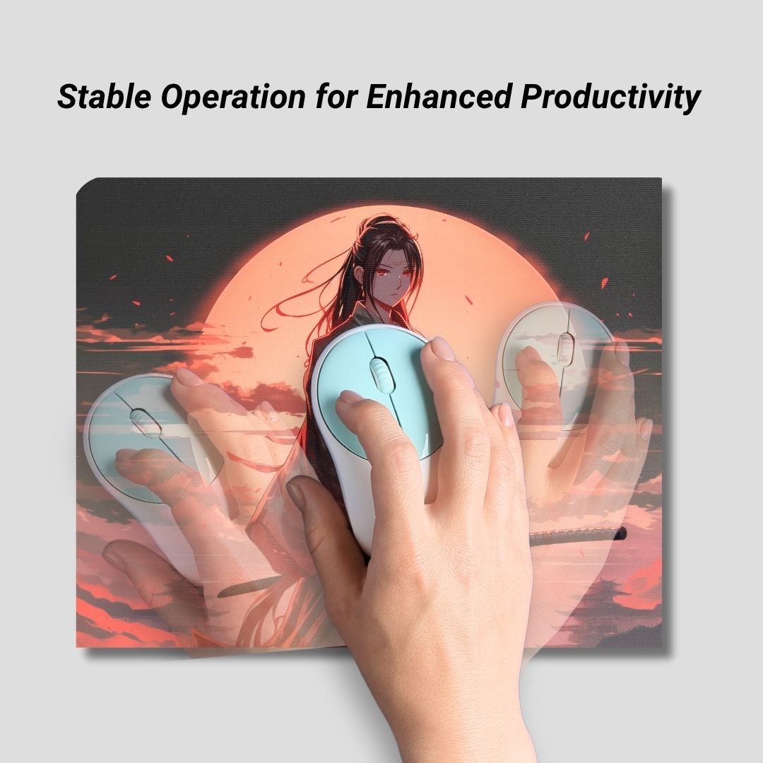 Premium samurai character Printed Mouse Pad