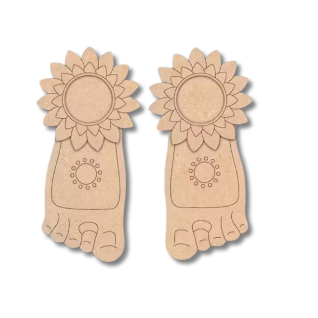 Laxami Charan Design MDF Tealight Candle Holder TH015