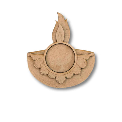 Diya Design MDF Tealight Candle Holder TH016