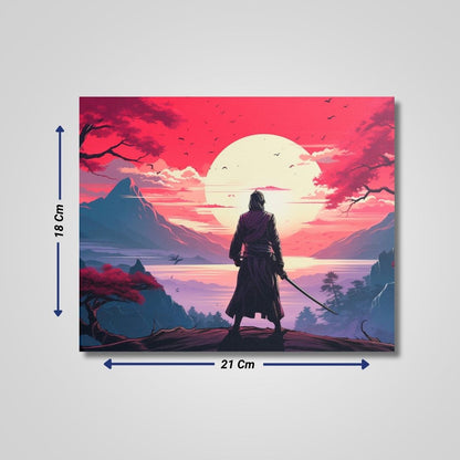 Premium Samurai Warrior Printed Mouse Pad